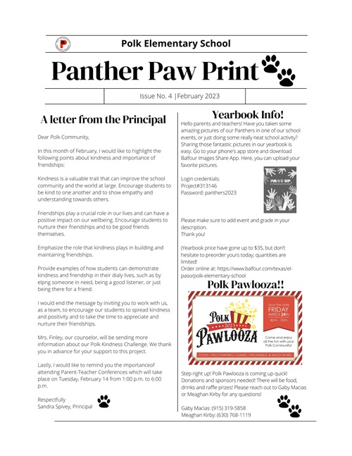 Polk Newsletter